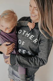 Charcoal Mother Of Babes Crewneck Sweatshirt