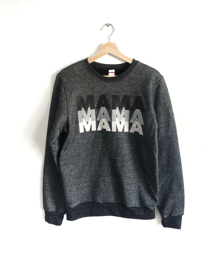 Charcoal MAMA Crewneck Sweatshirt